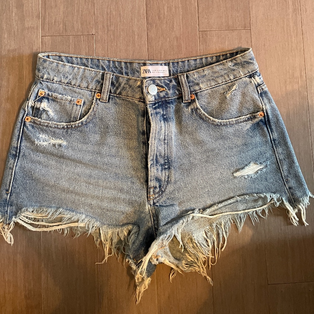 Zara jean shorts